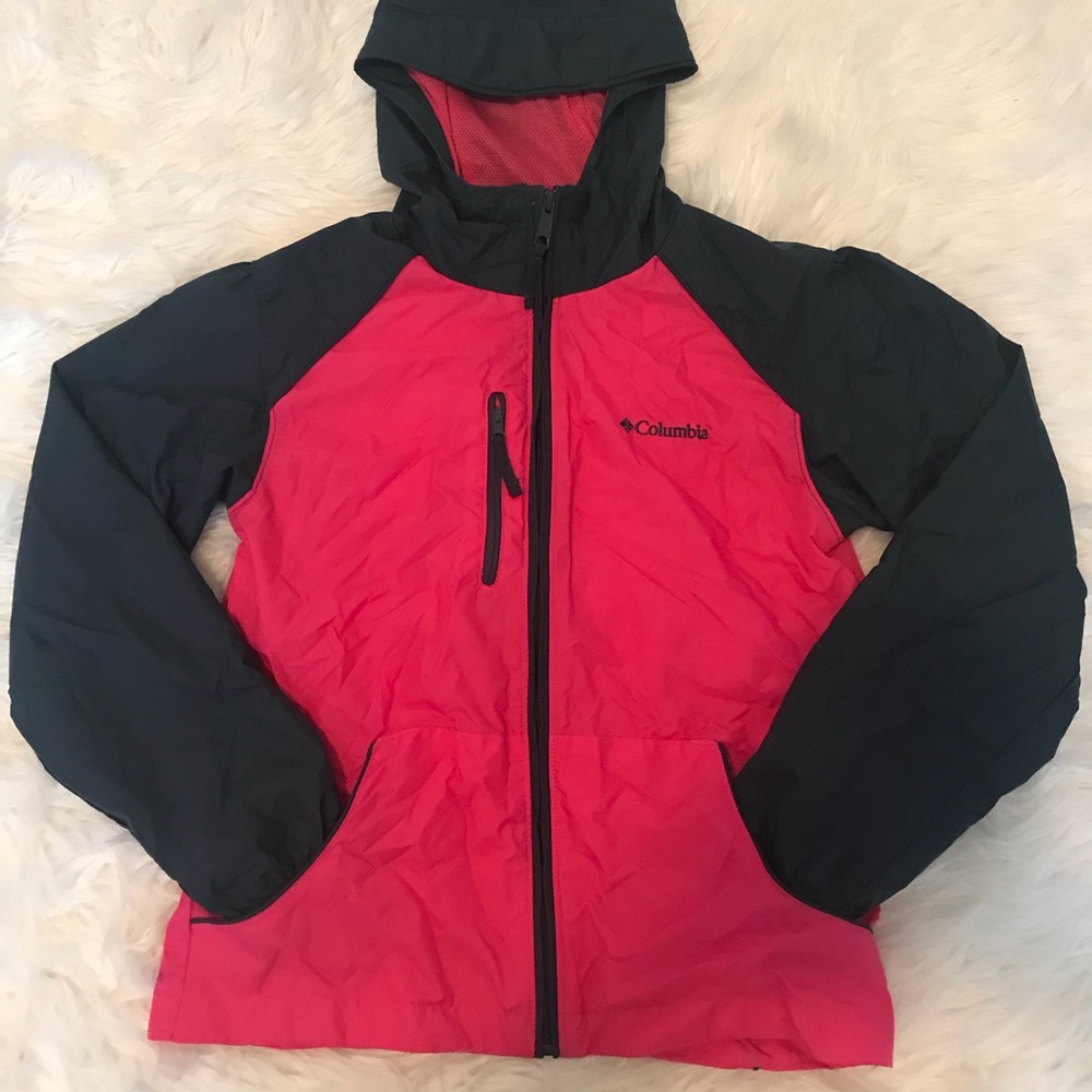 Columbia girls rain jacket